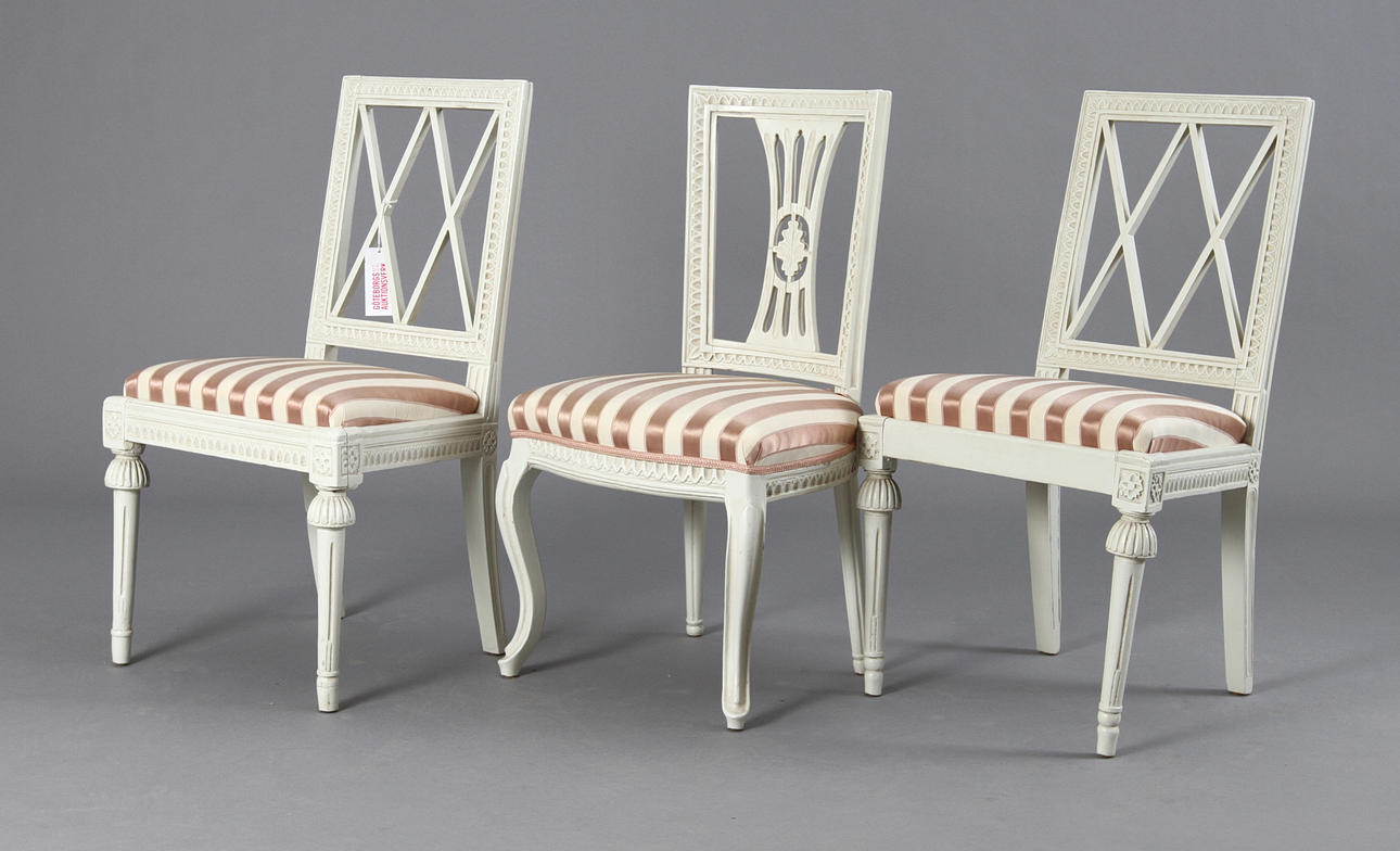 STOLAR, 3 st (2+1), sengustavianska, 1800-talets början.