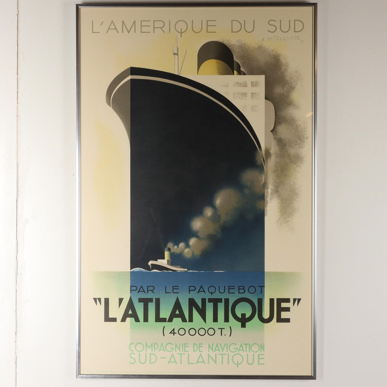 POSTER, L'Atlantique.