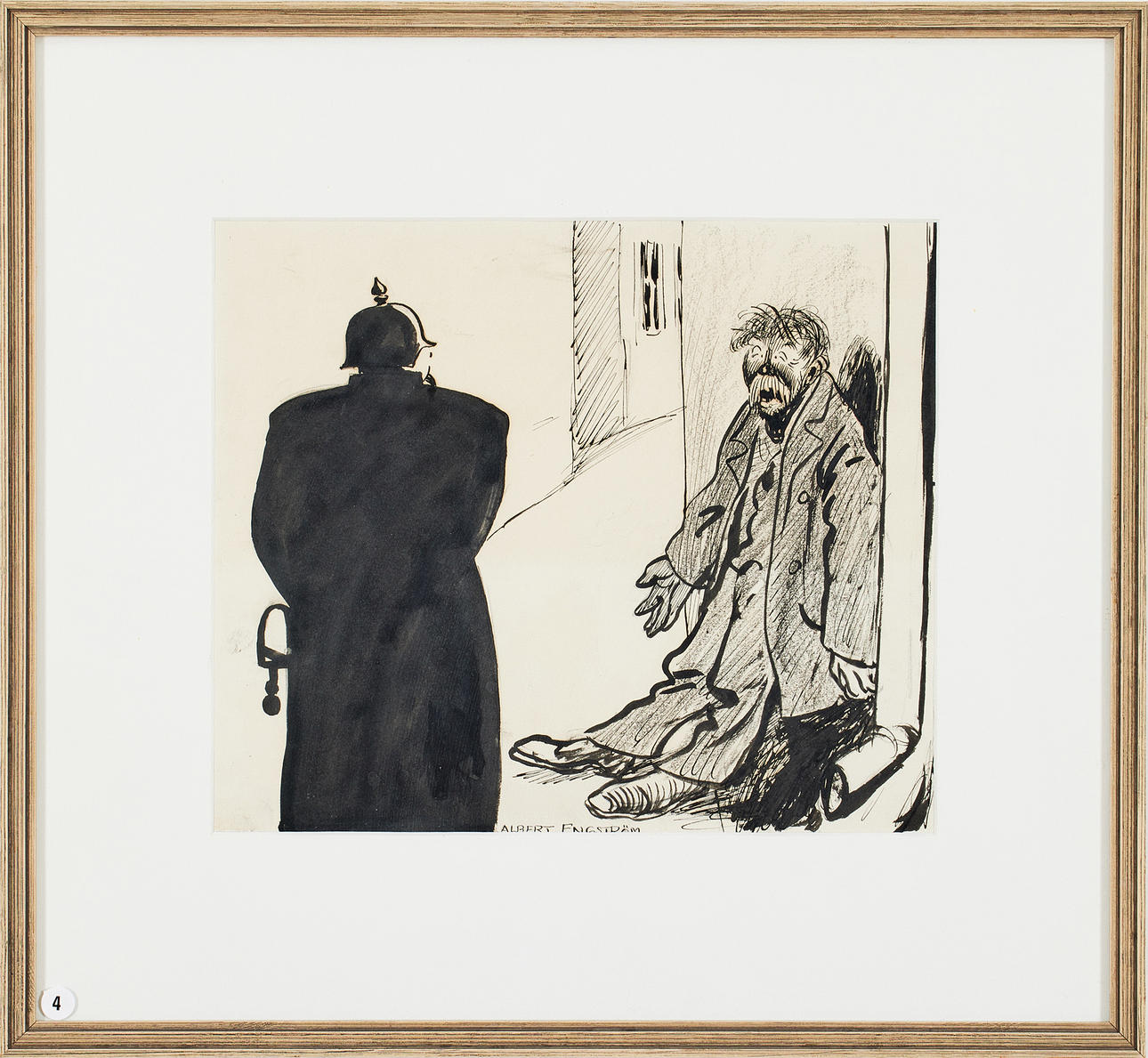 ALBERT ENGSTRÖM. "El hermano de Dompan".