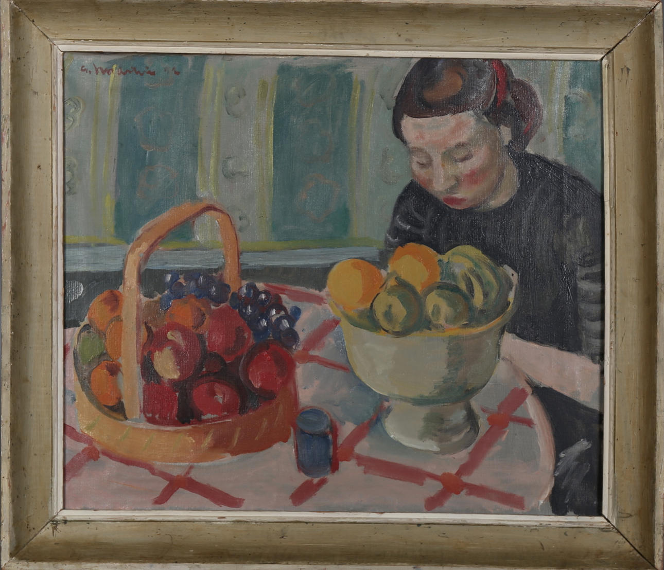 GUNNAR NORDSTRÖM. Olja på duk, "Ester", signerad och daterad.