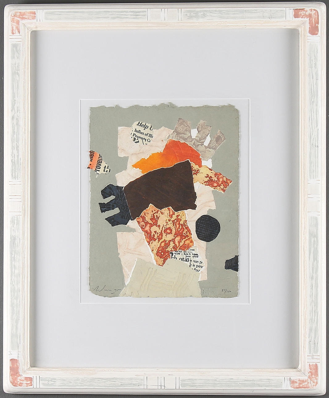 ALAIN SOUCASSE. Carborundumetsning, signerad och numrerad 85/150.