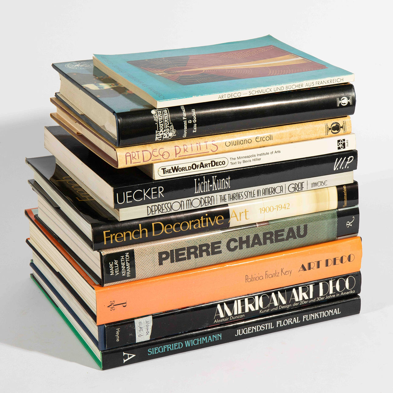11 books Art Deco (30-206).