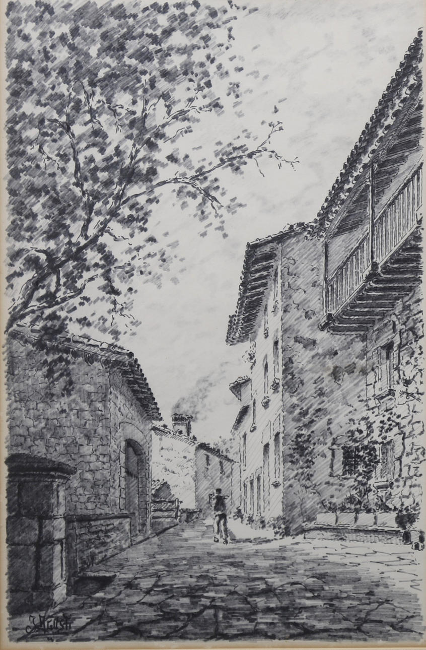 SALVADOR AGUSTÍ. Landansicht.