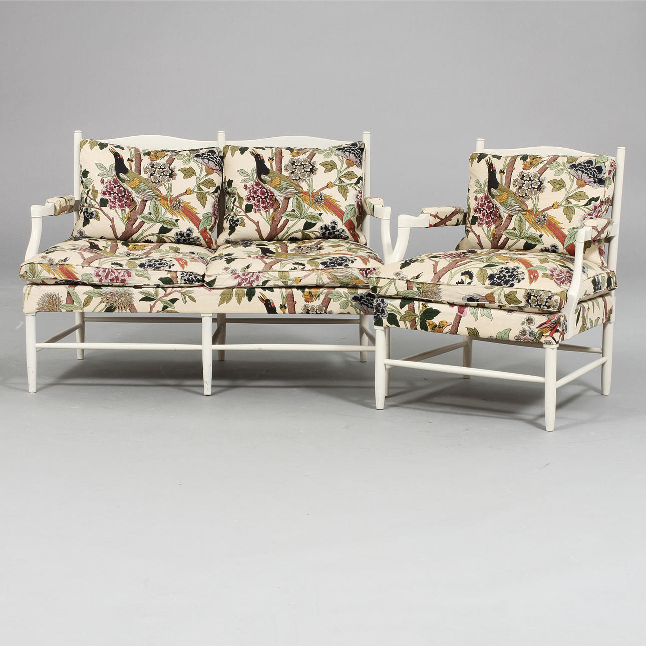 SOFFA OCH FÅTÖLJ, 1900-talets senare hälft.