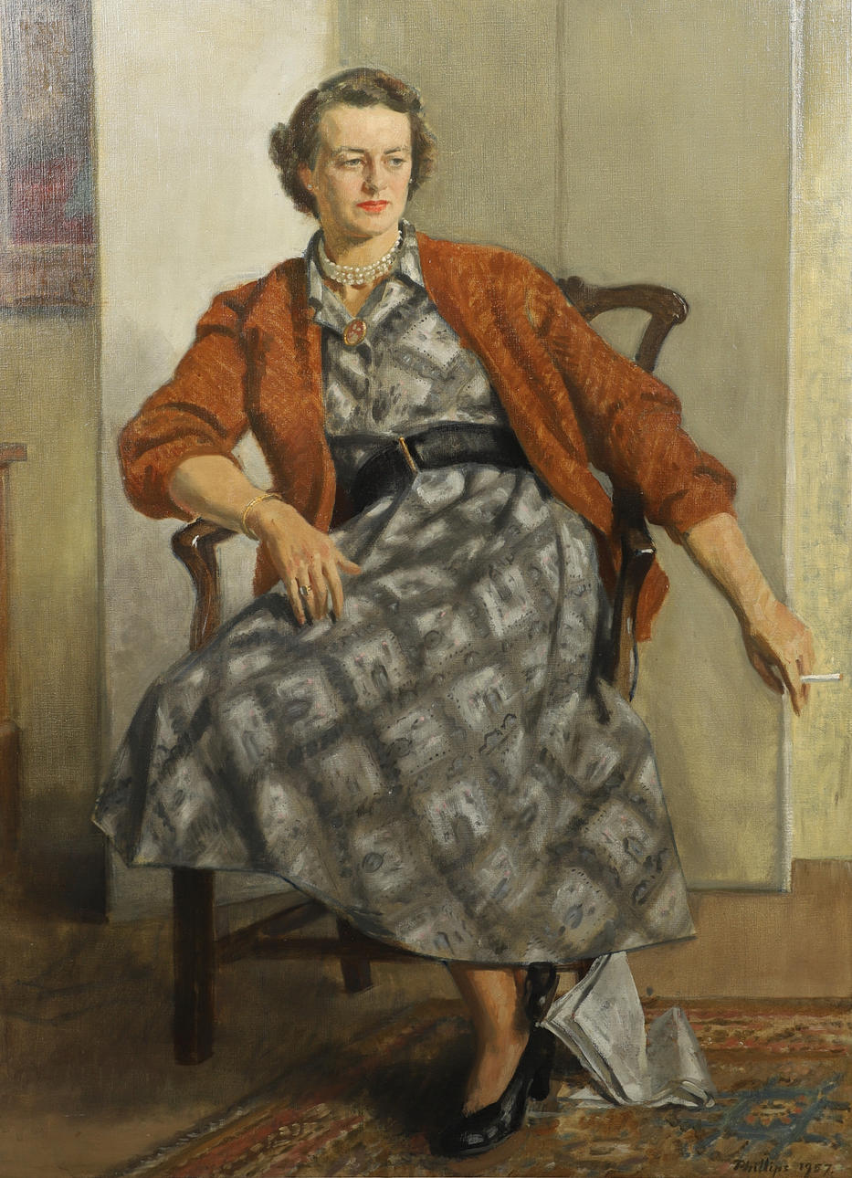 PATRICK EDWARD PHILLIPS (1907-1976). `SATURDAY MORNING`.