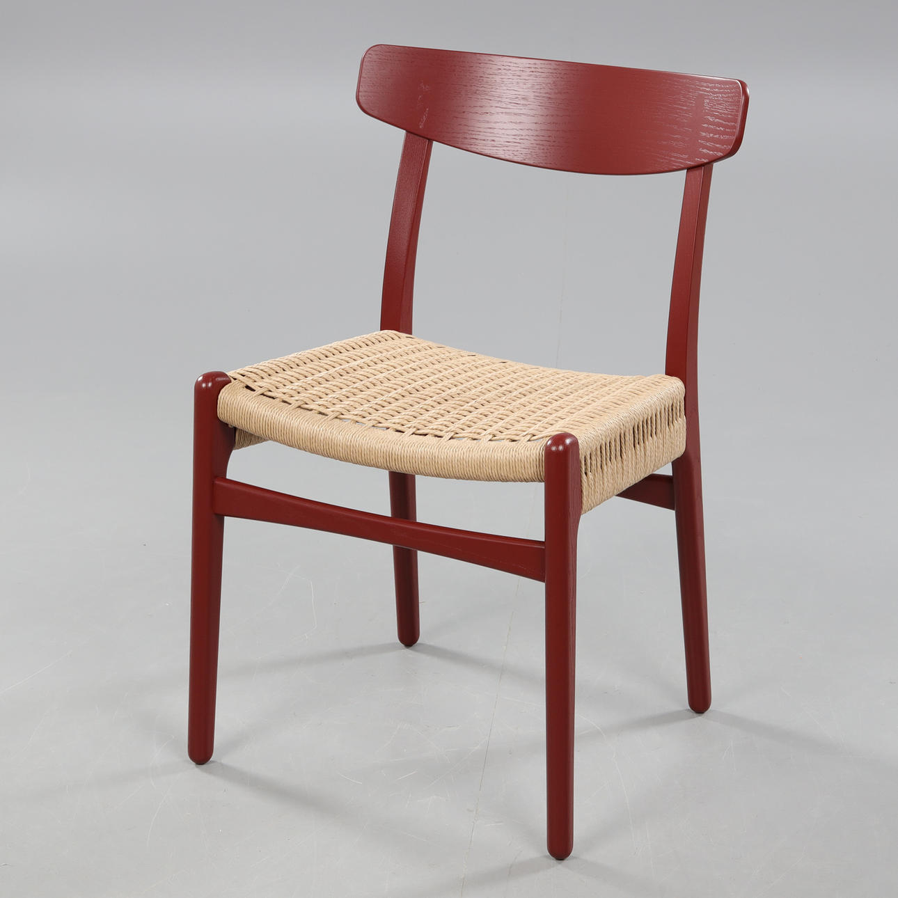 HANS J WEGNER. Stol, "CH23", Carl Hansen & Søn, Danmark, nutidig.