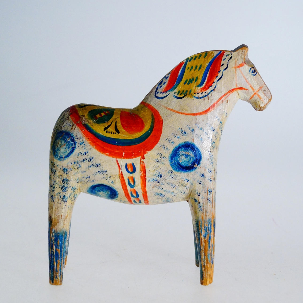 DALAHÄST, vit. Omkring 1900.