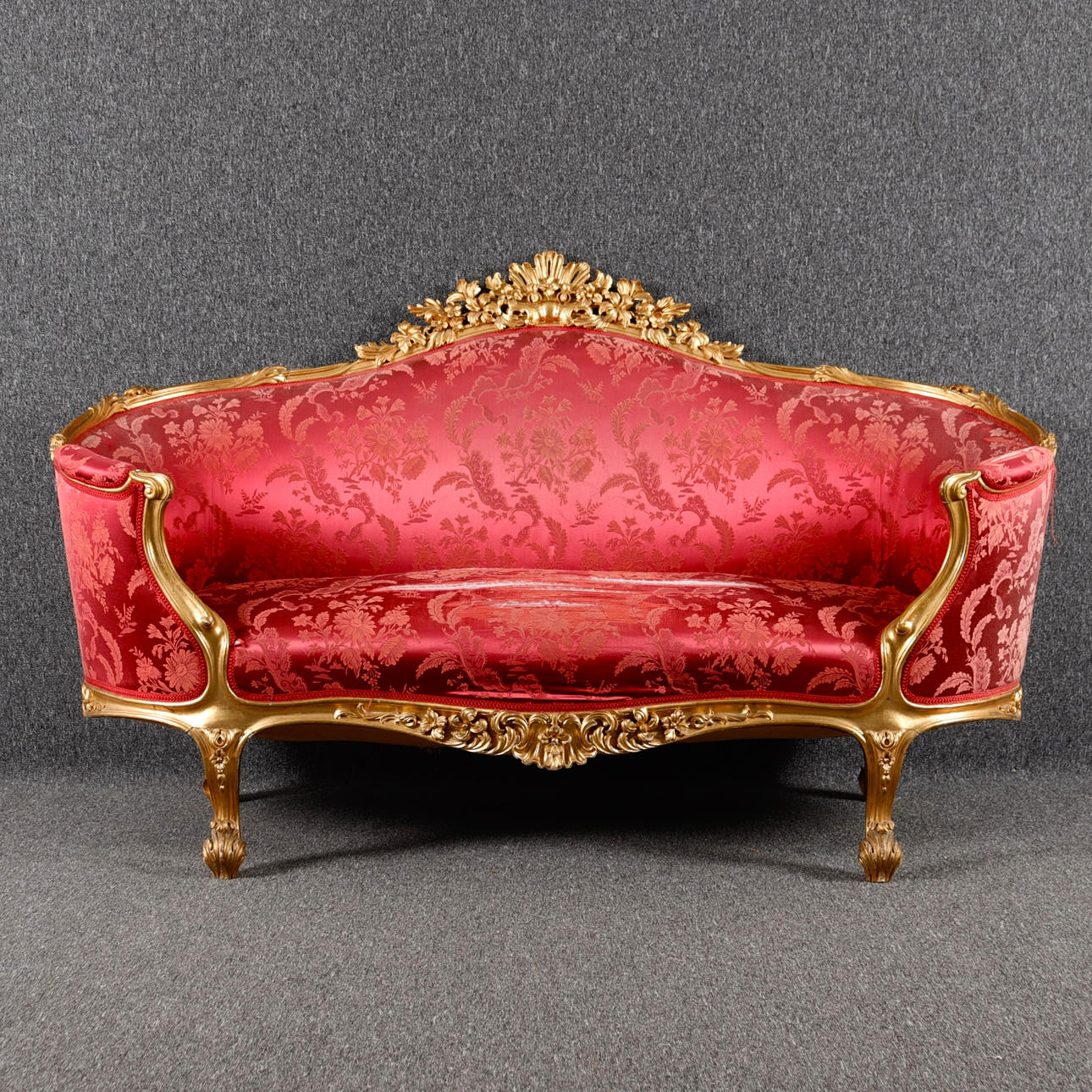 SOFA, rokoko stil, århundredeskiftet 1900.