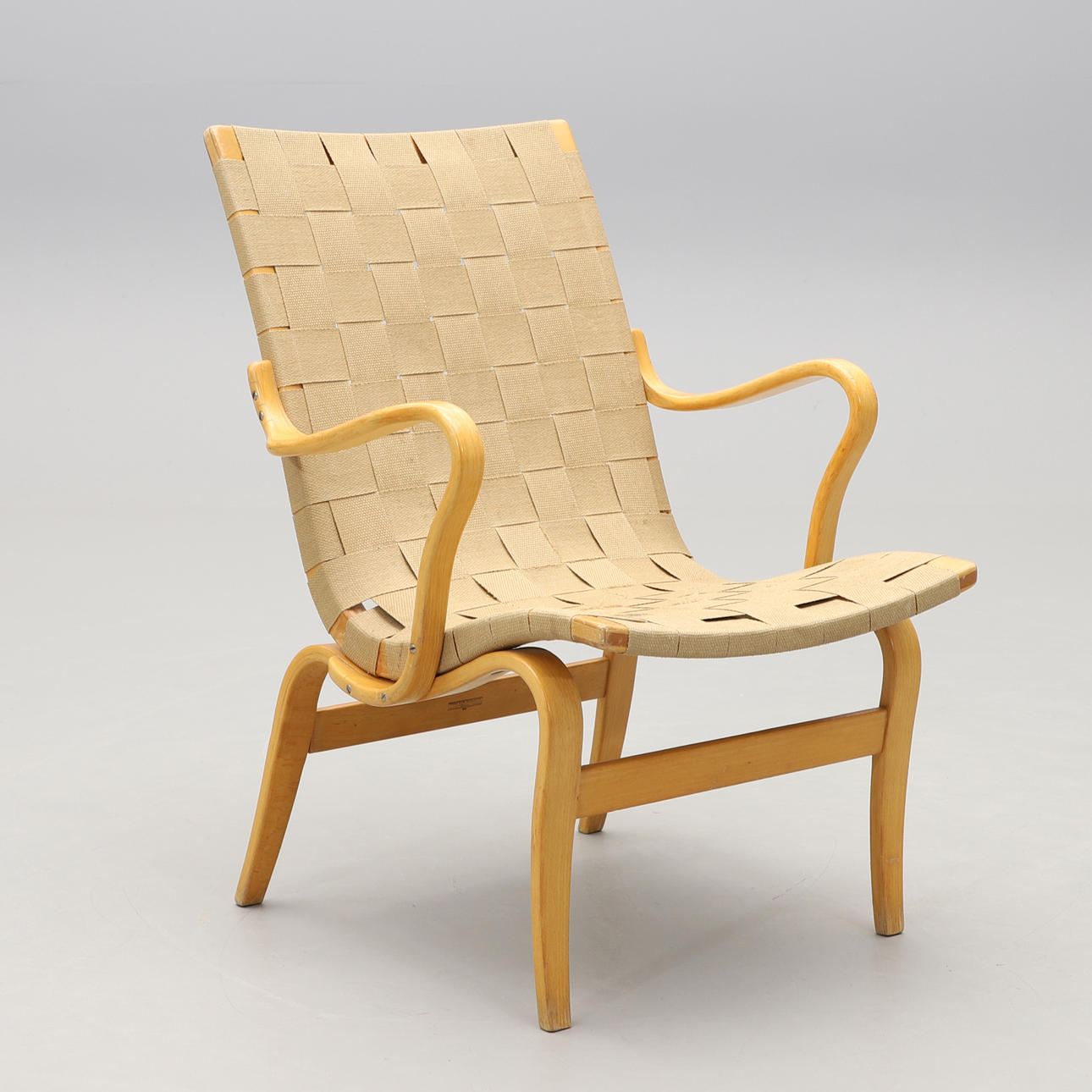 BRUNO MATHSSON. FÅTÖLJ, "Eva".