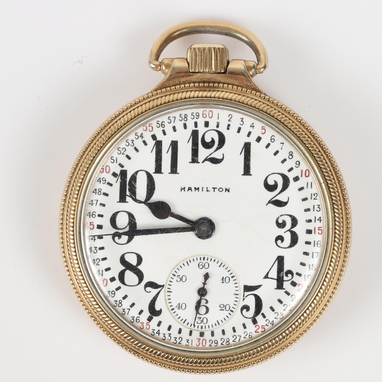 FICKUR, Hamilton Watch Co, förgylld.