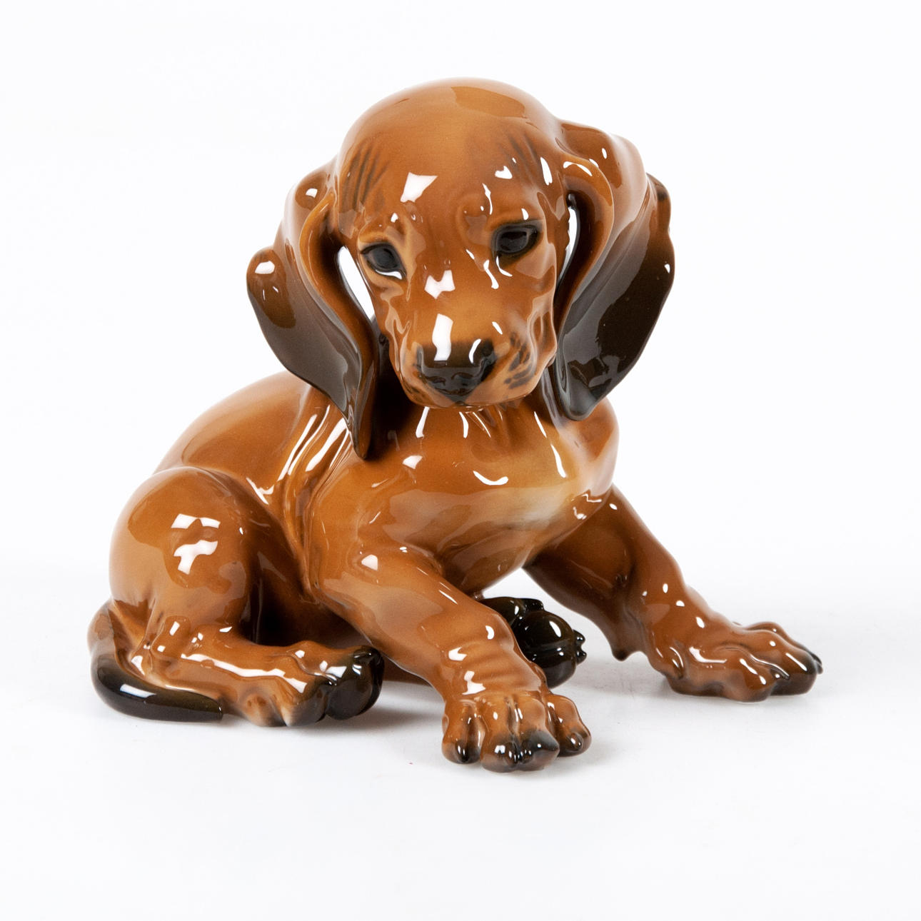 THEODOR KÄRNER. For ROSENTHAL. Figur, hund.