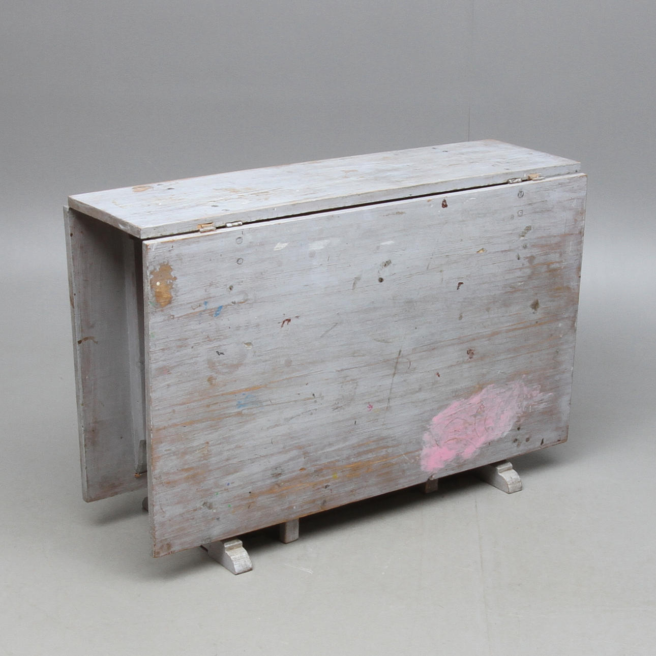 SLAGBORD, med dubbla grindar, 1800-tal.