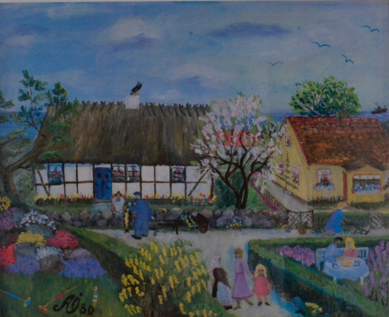 ALMA ÖHRSTRÖM. Offsettryck.