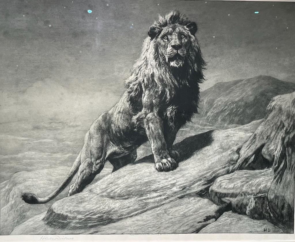 HERBERT THOMAS DICKSEE (1862-1942). THE KING.