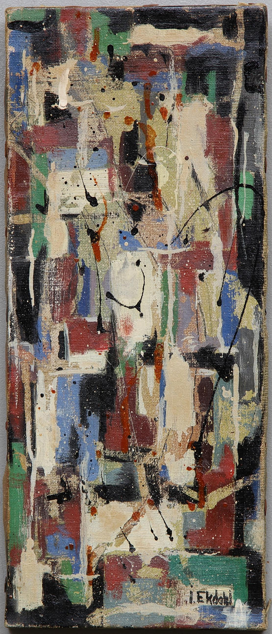 INGER EKDAHL. Olja på duk, signerad.