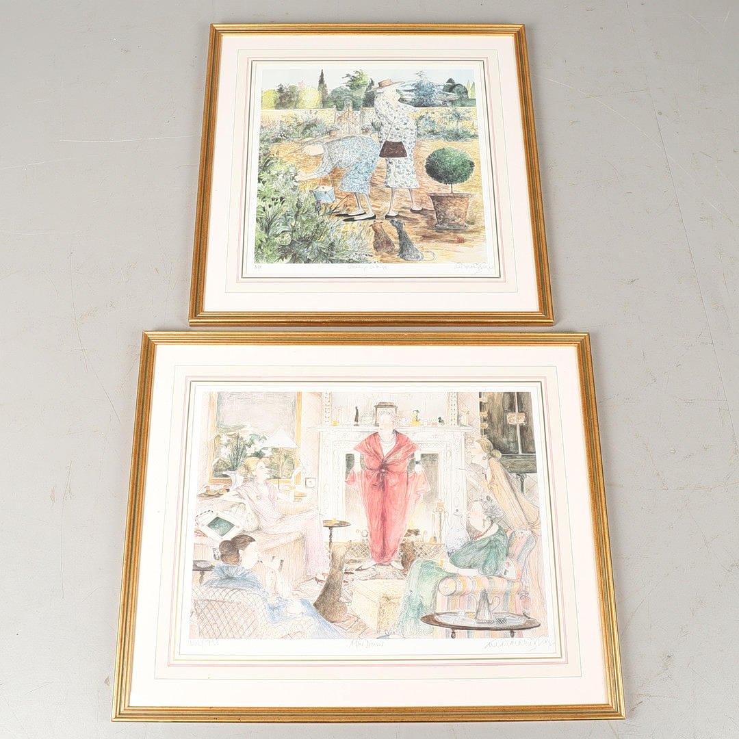 EFTER MIDDAGEN & STJÄLA STICKLINGAR, TVÅ TRYCK.