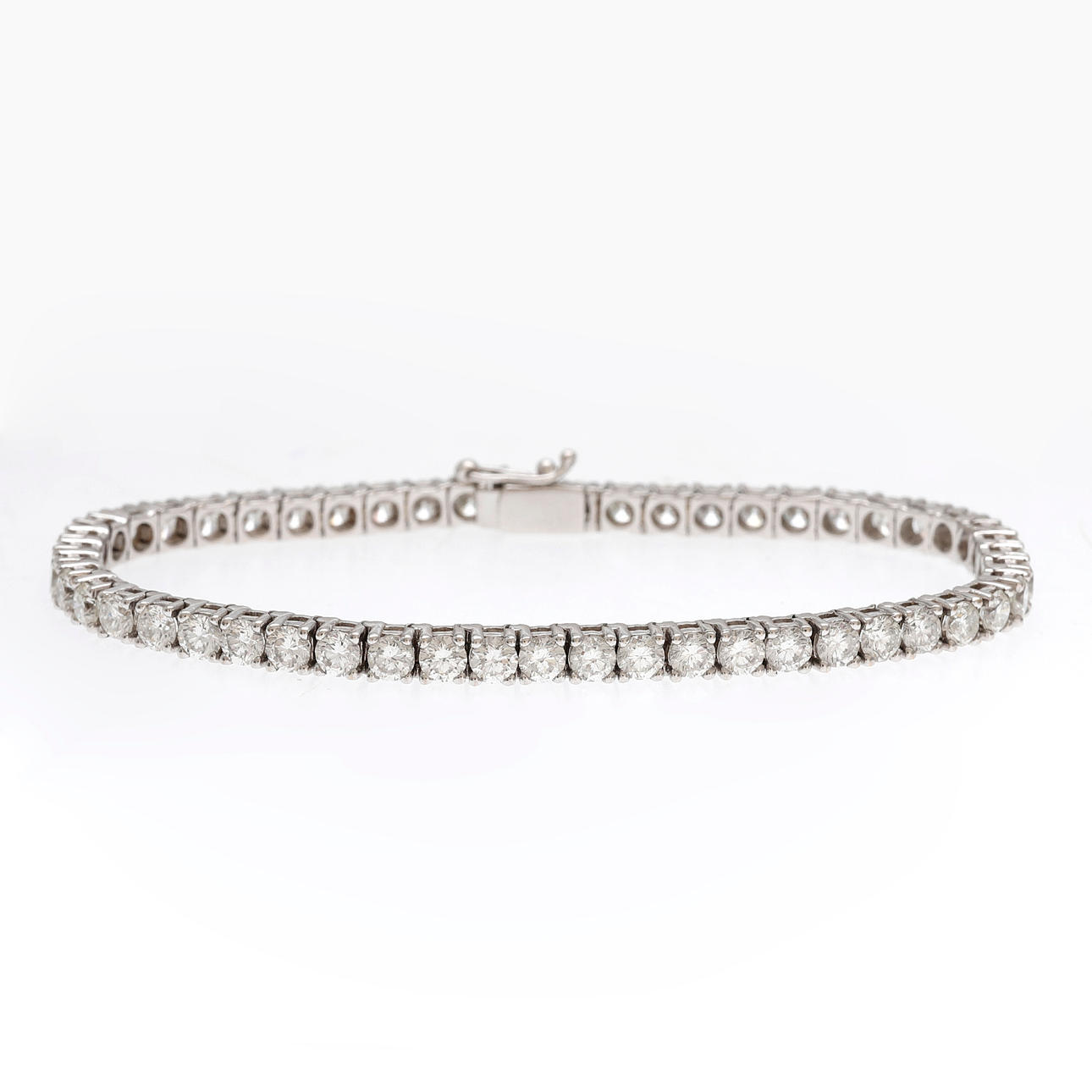 Diamant rivière armbånd.