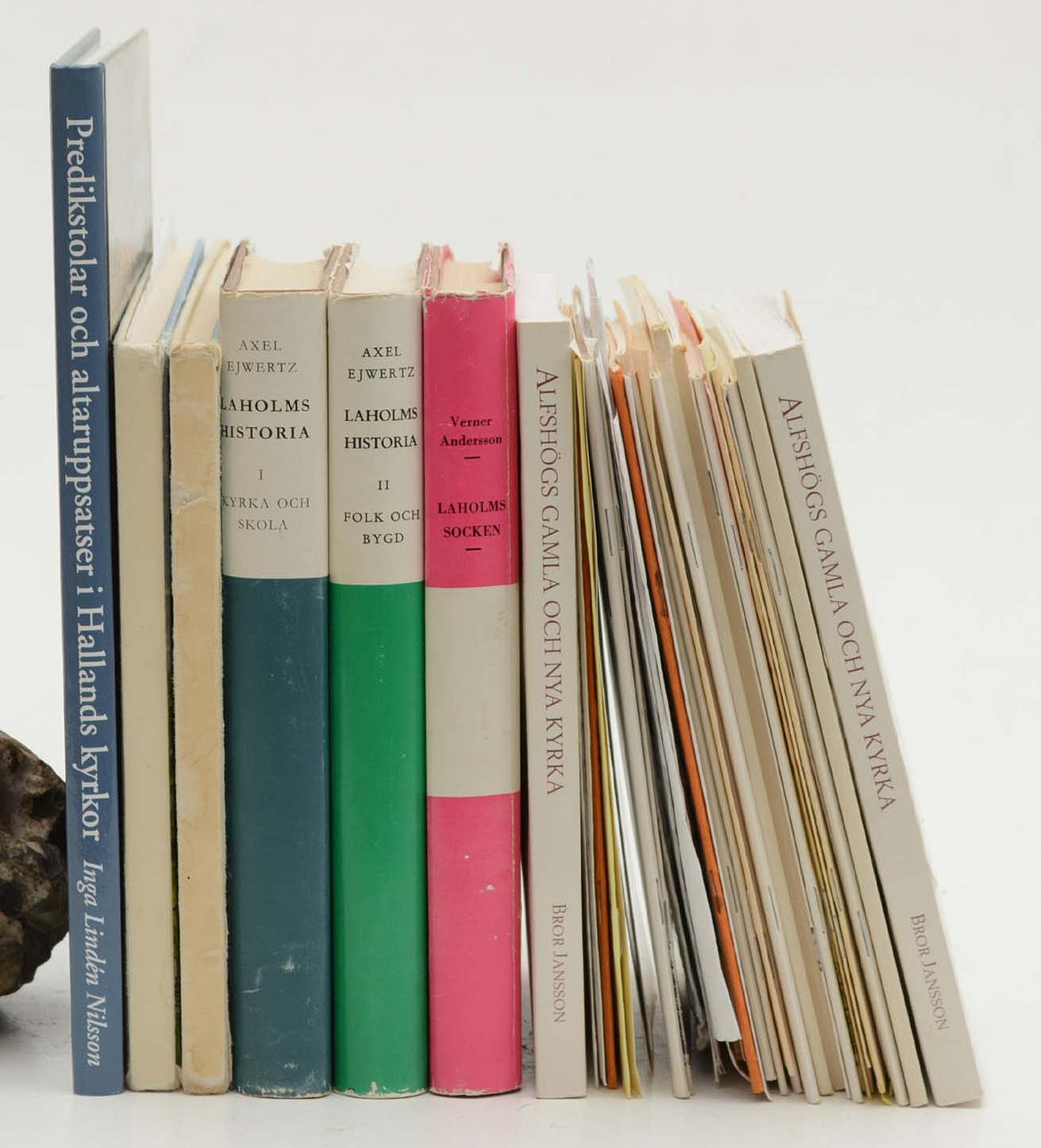 Halland topography. 7 Volumes+ the bundle with small print.