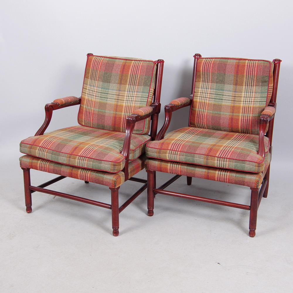 FÅTÖLJER, 1 par, Gripsholmsmodell.