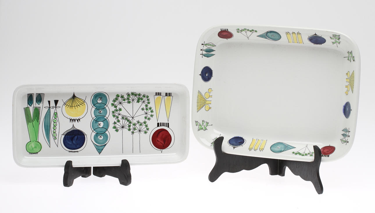 SERVISPORSLIN, 2 delar, "Picknick", Marianne Westman, Rörstrand.