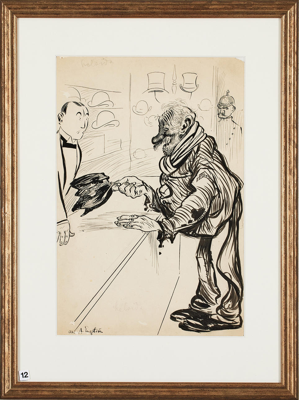 ALBERT ENGSTRÖM. "Bobban's Father's Hat".