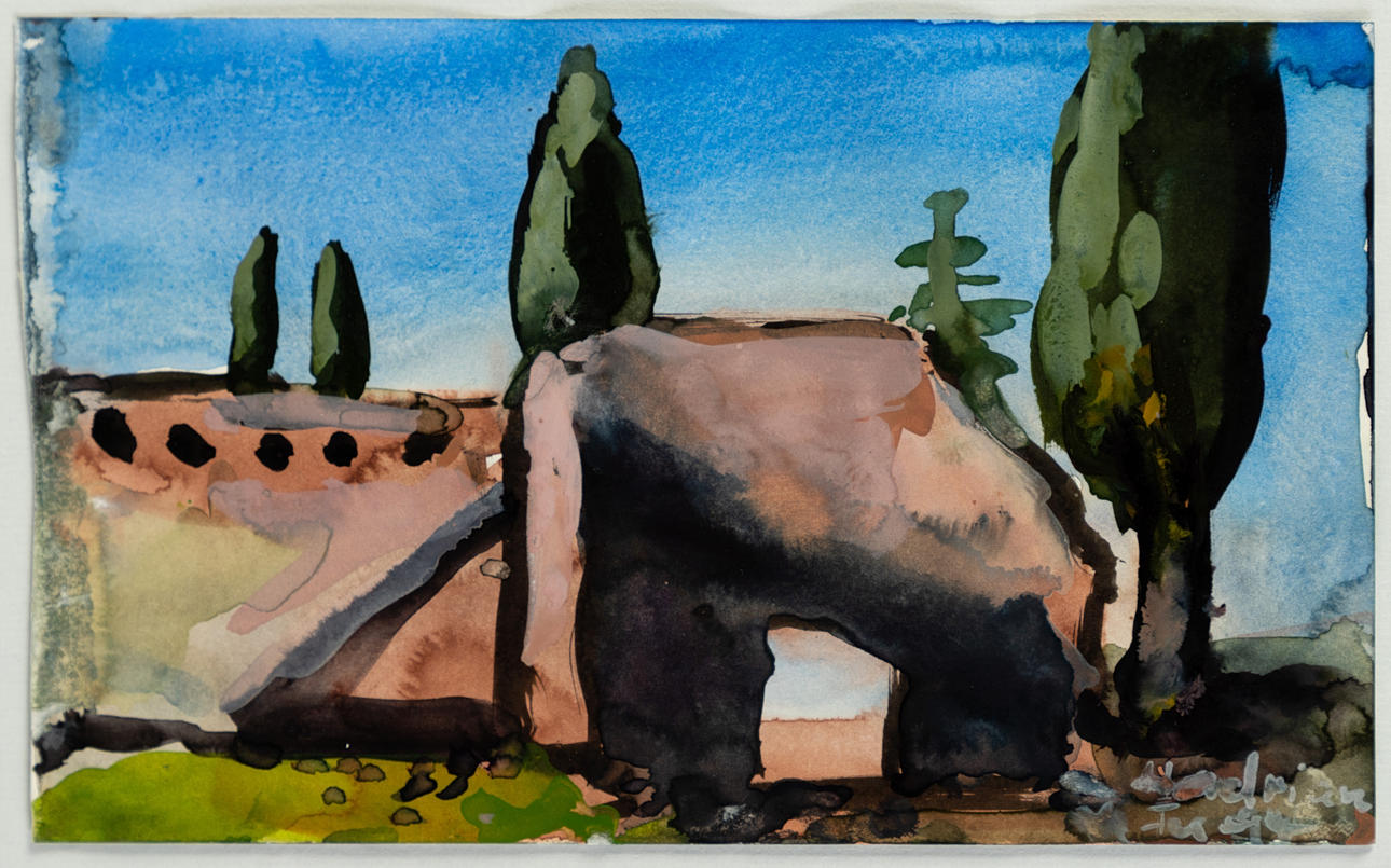 KLAUS FUSSMANN (GEB. 1938). Villa Hadrian.