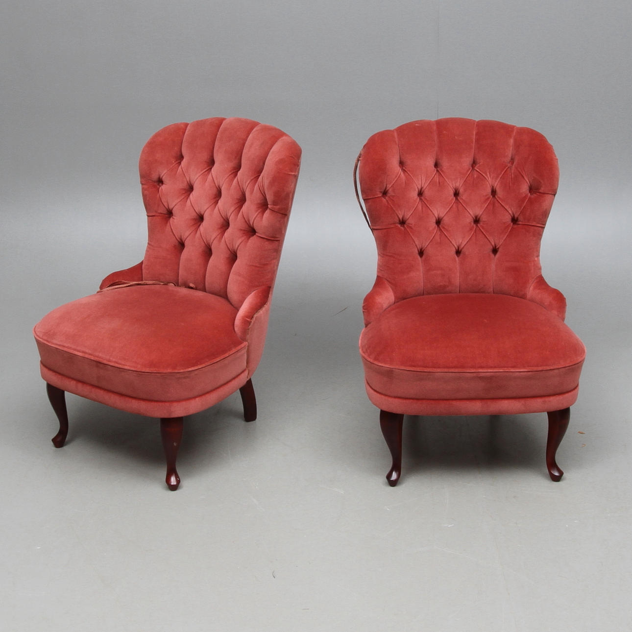 EMMAFÅTÖLJER, 1 par, 1900-tal.