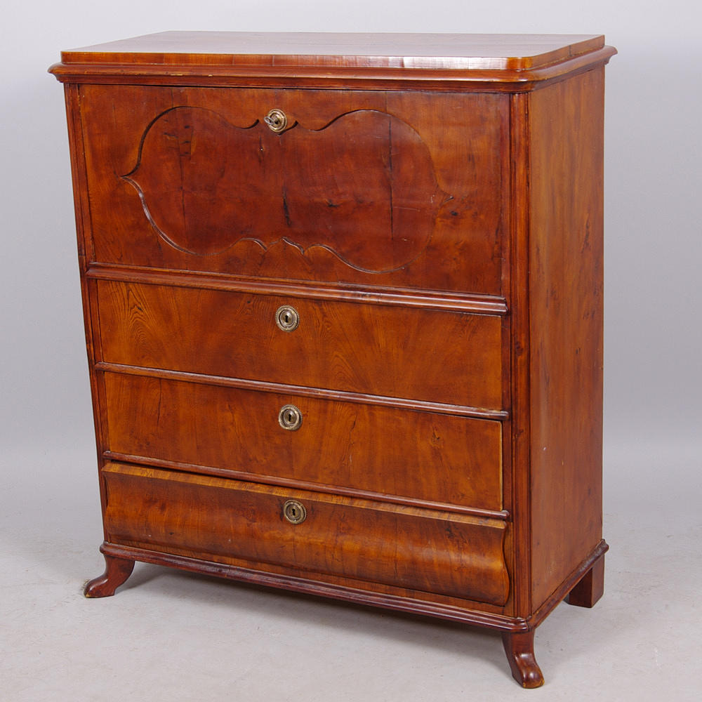 CHIFFONJÉ, alm, empirestil.