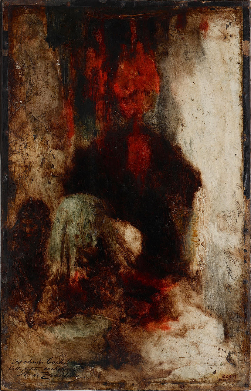 ANATOLE HENRI DE BEAULIEU. Arabian interior.