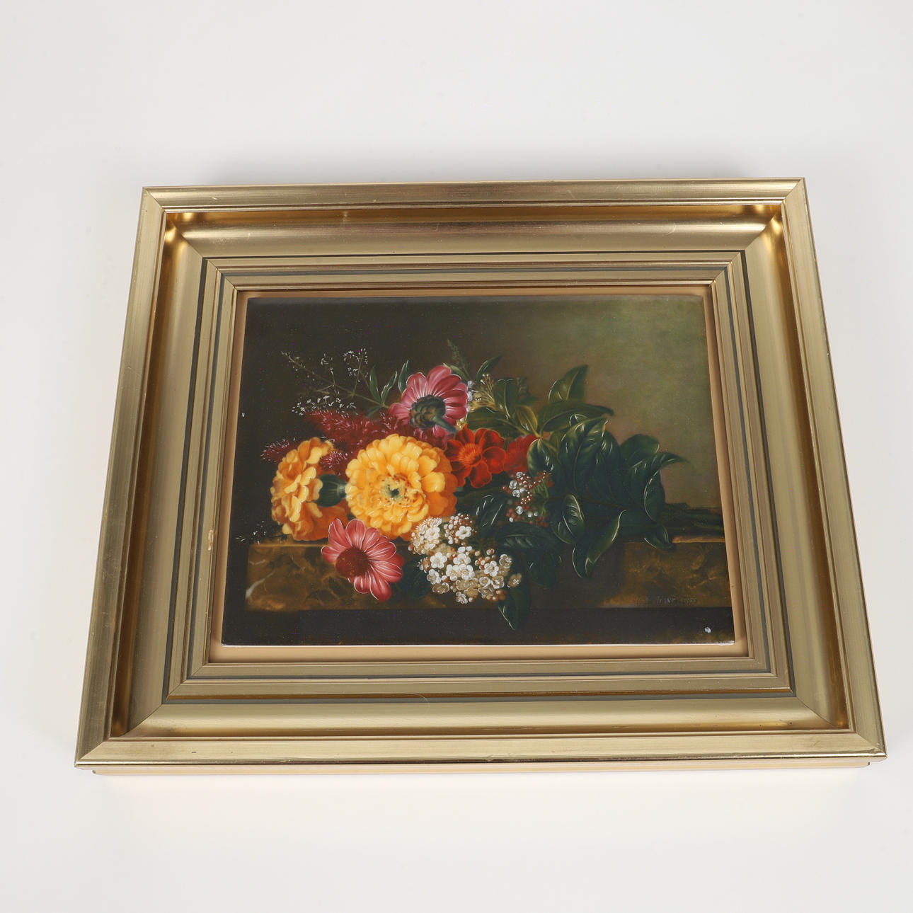 J.L JENSEN. Porcelænsmaleri efter Jensen, Kgl.