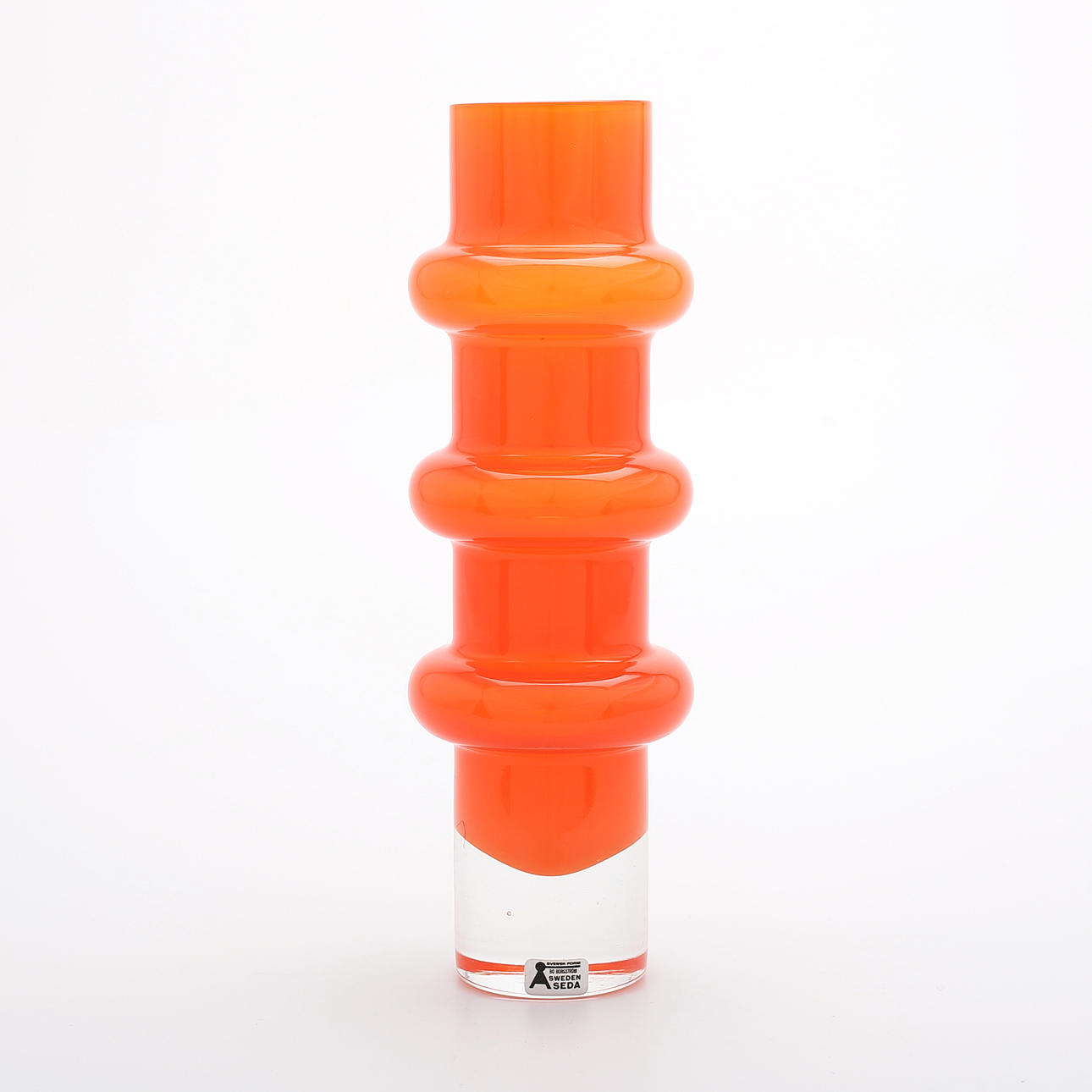 BO BORGSTRÖM. Vas, glas, Åseda glasbruk.