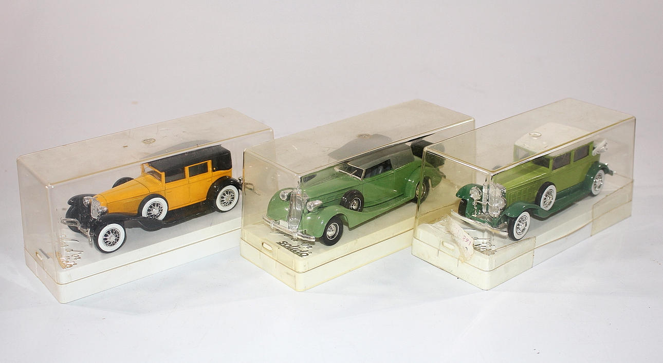 SAMLARLEKSAK, Solido, bilar, 3 stycken, Frankrike.