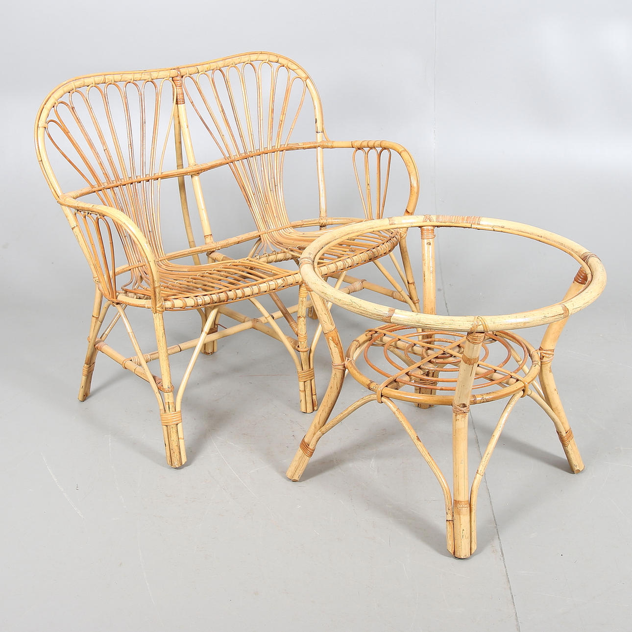 TRÄDGÅRDSMÖBLER, rotting, 1900-tal.