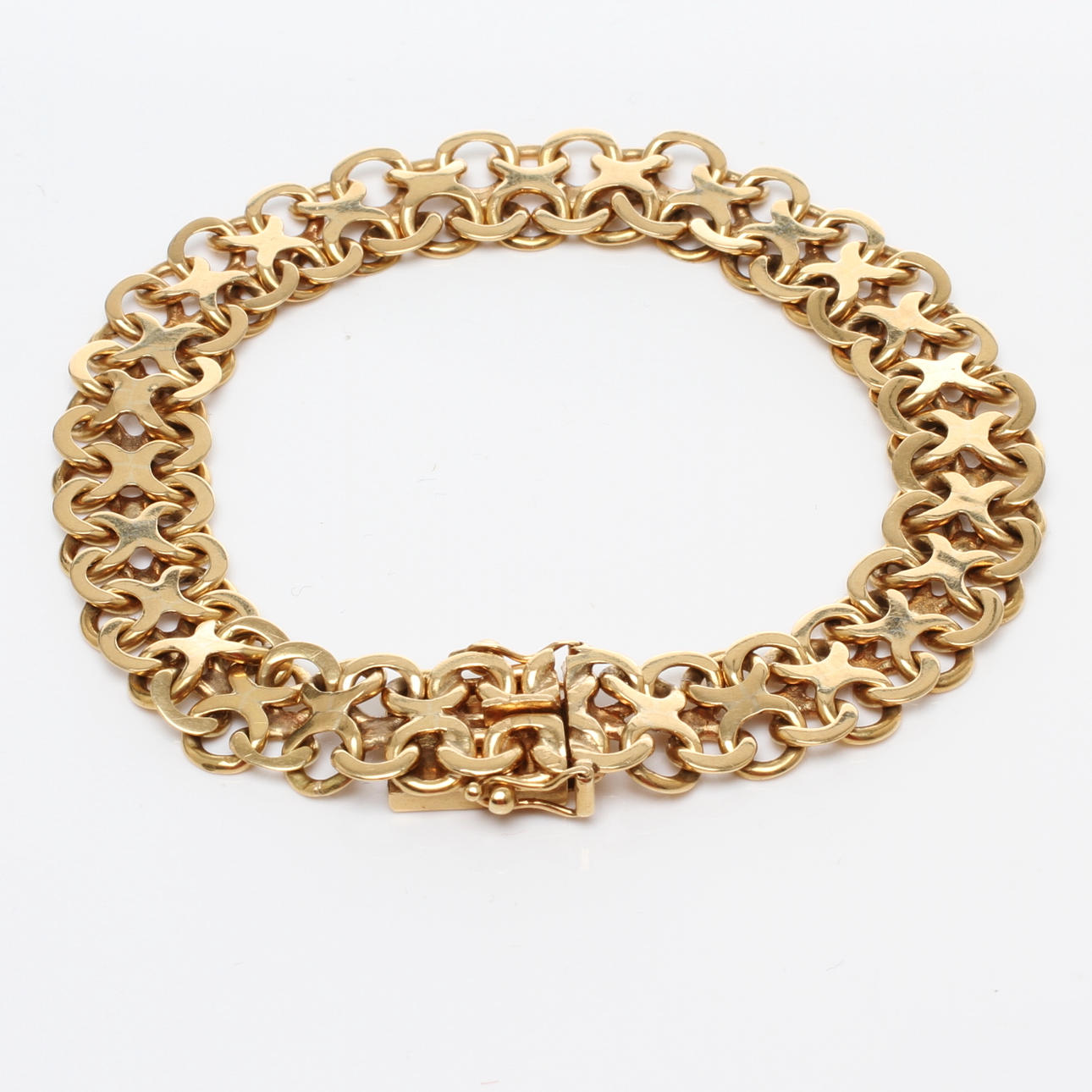 ARMBAND, 18k guld, M.K:S Guldsmedsatelier Ab, Stockholm, 1962.