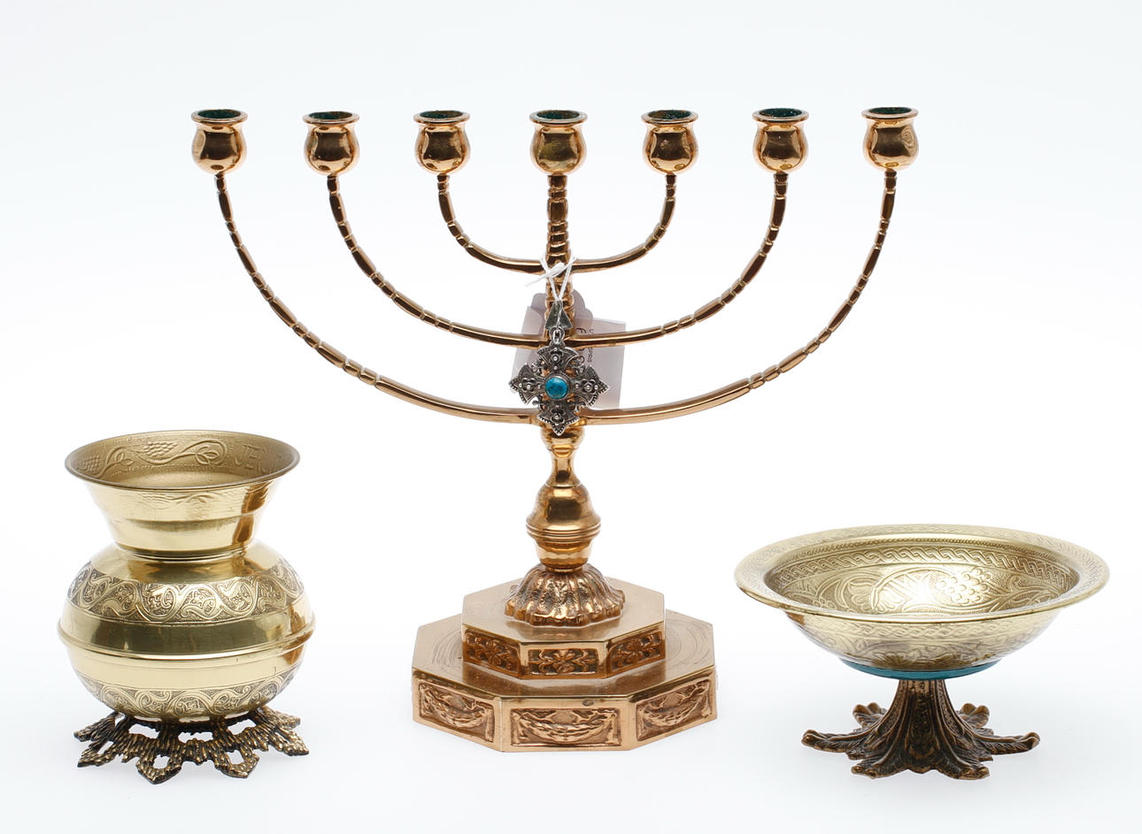 MÄSSING och SILVER, 4 delar.