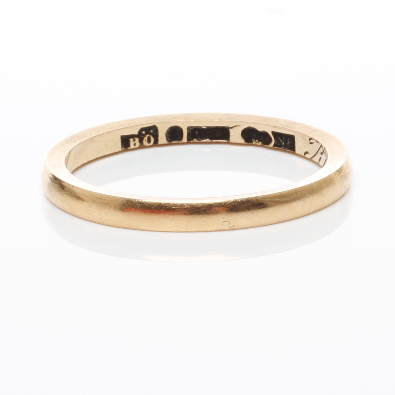 RING, 18k guld, otydliga stämplat, 1900-tal.