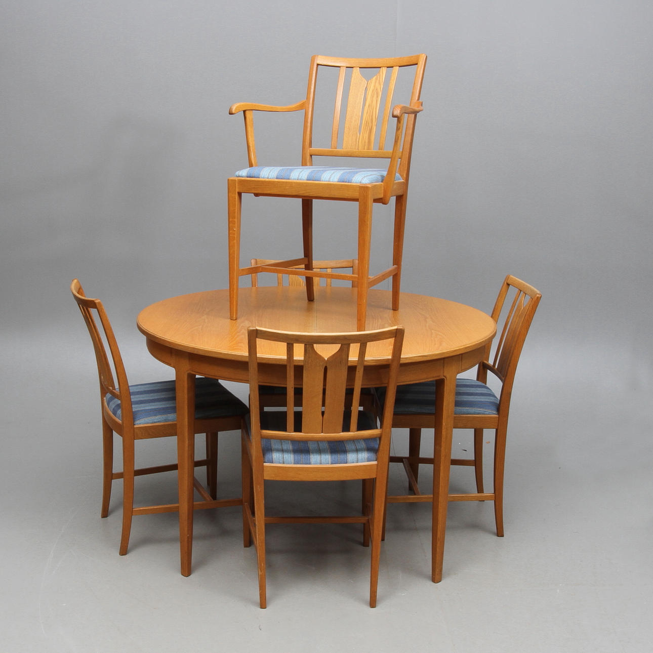 MATGRUPP, 6 delar, Carl Malmsten, Bodafors, 1900-tal.