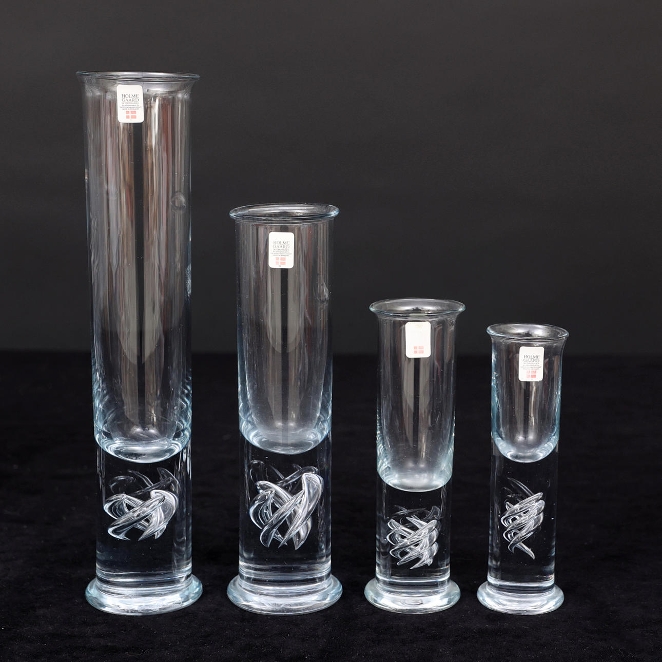 PER LÜTKEN. Dricksglas "High Life", 16 st, Holmegaard.