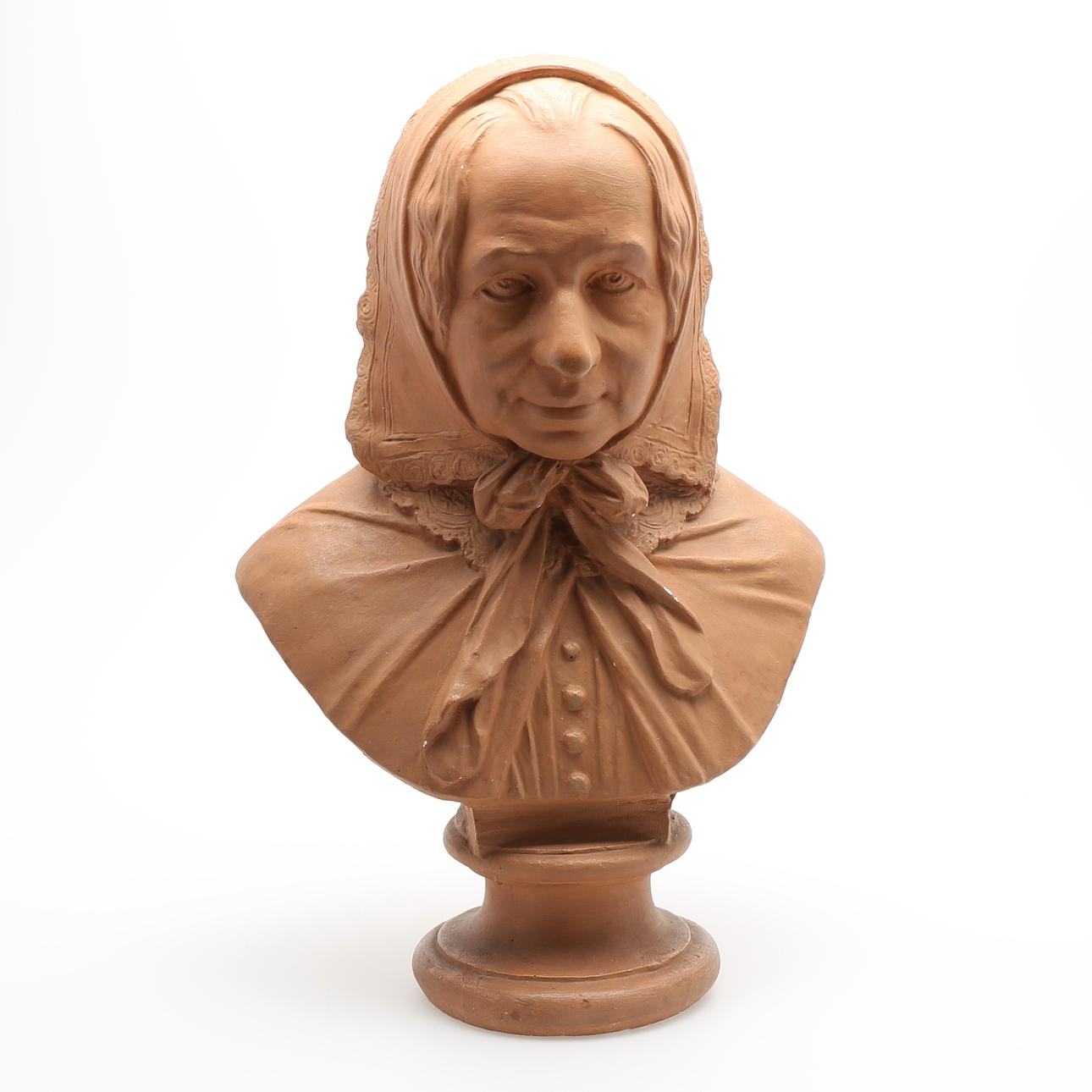 BYST, gips, föreställande Fredrika Bremer.