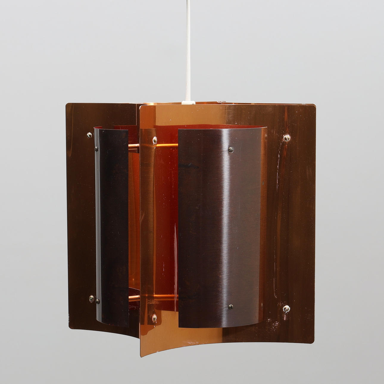 CEILING LAMP, copper, Fagerhult lighting, 60s/70s.