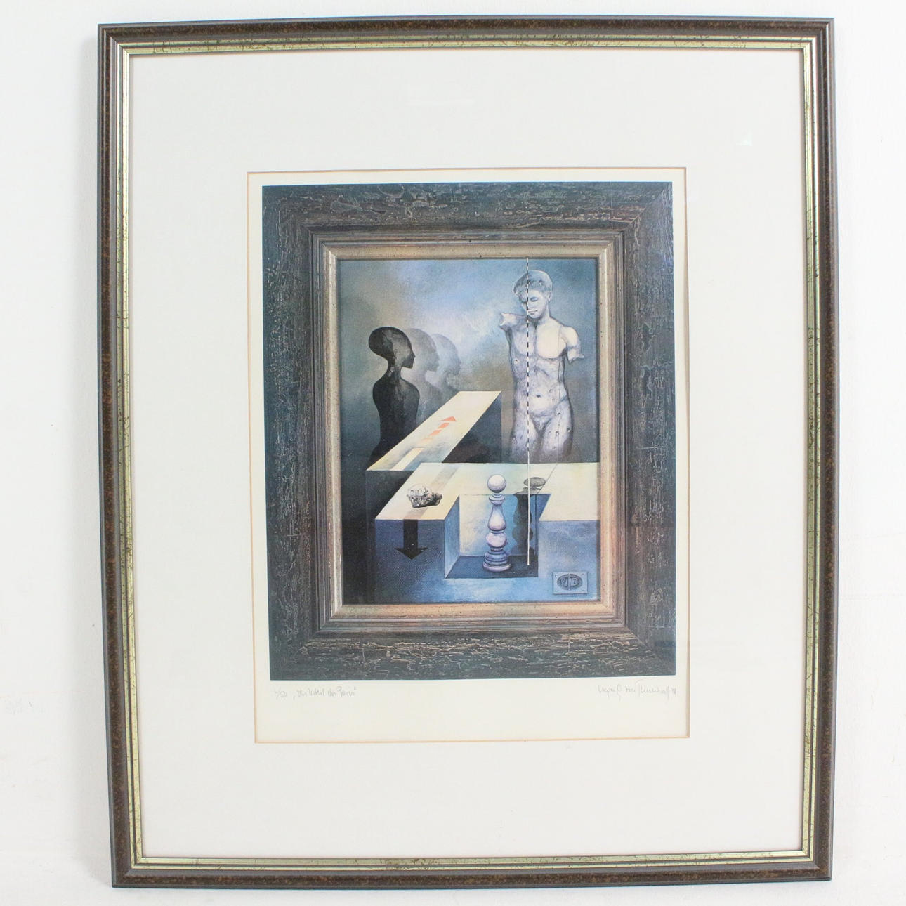 GREGORY OF TAMAROFF. 'The Judgment of Paris', Lithograph, Ed. 6/50, signed.