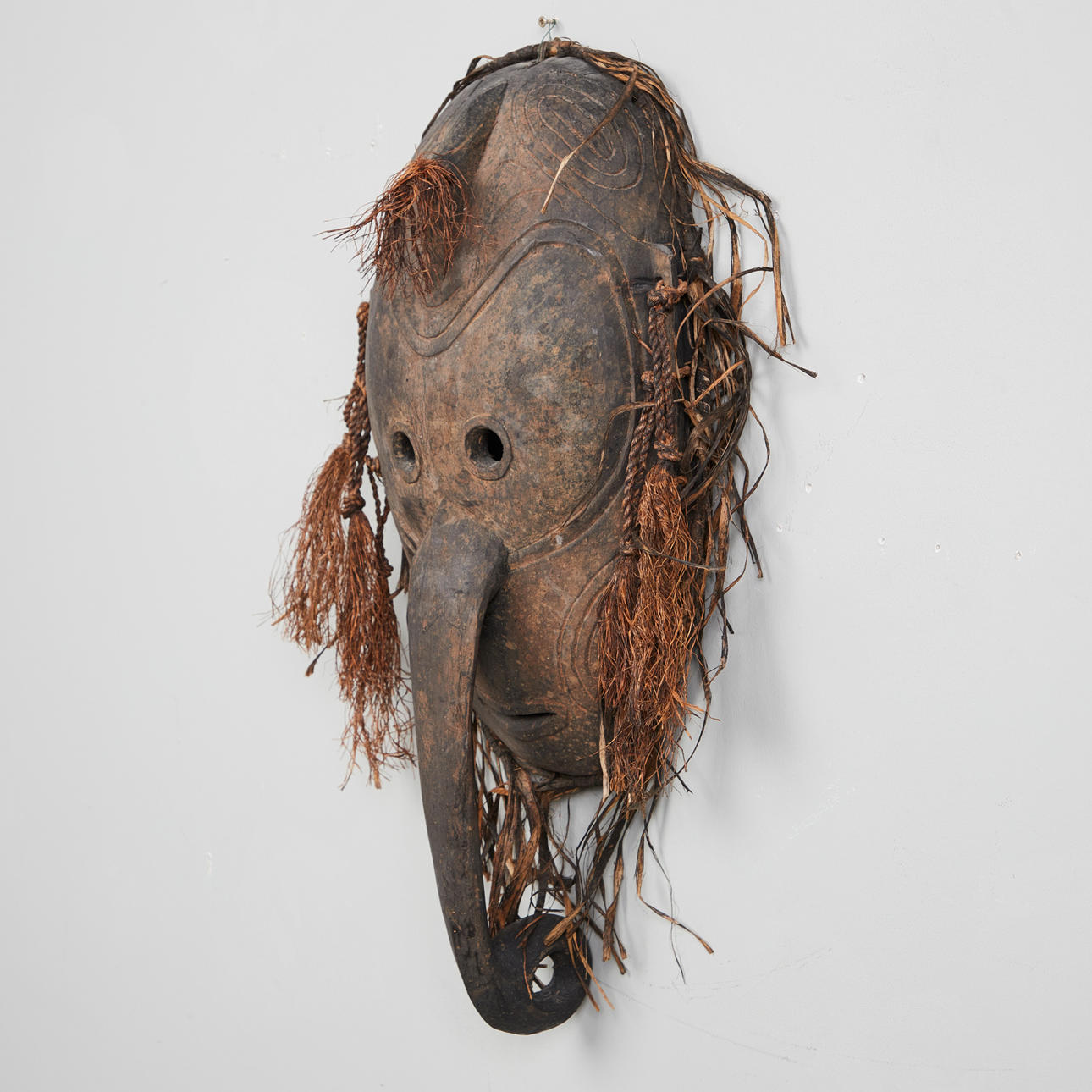 Maske, Holz, Papua-Neuguinea.