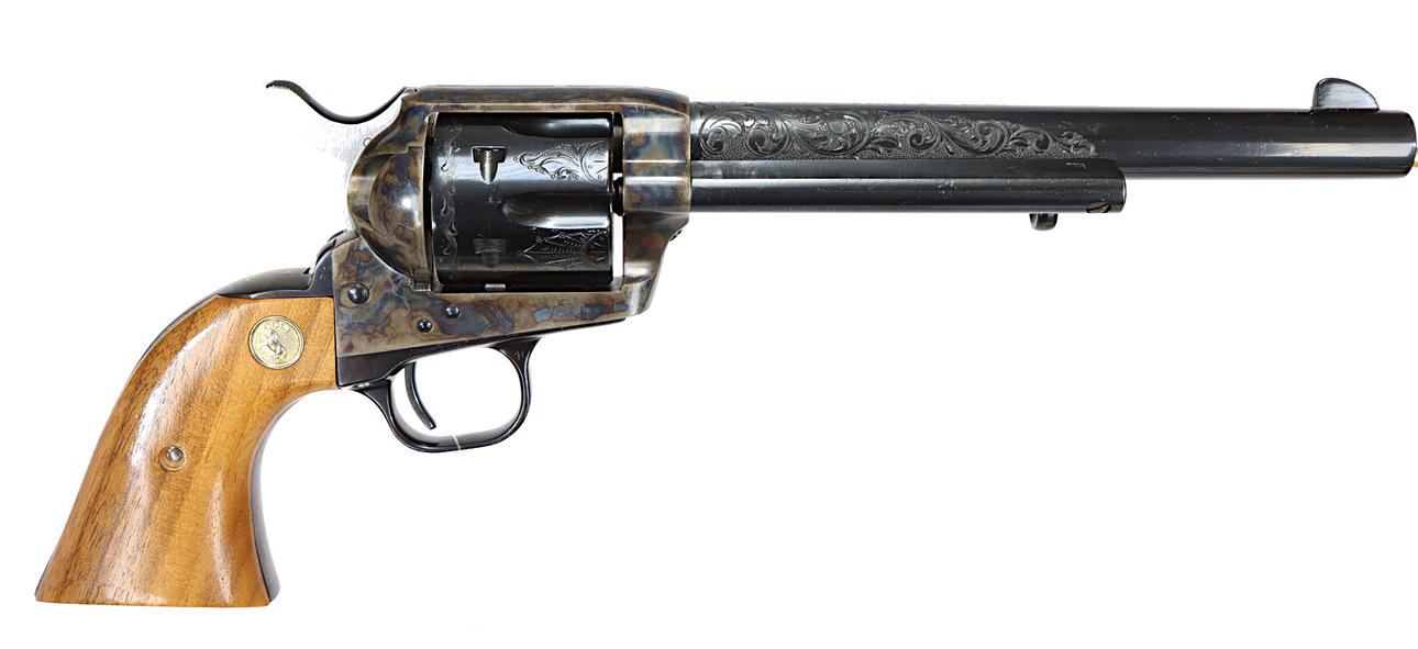 REVOLVER, Single Action, make Colt, model SAA Theodore Roosevelt ...