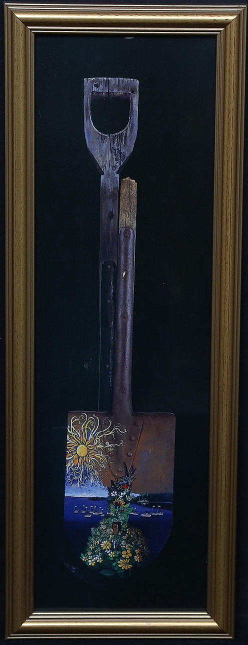 BENGT ELDE. EFTER. Spade. Tryck, osignerad.