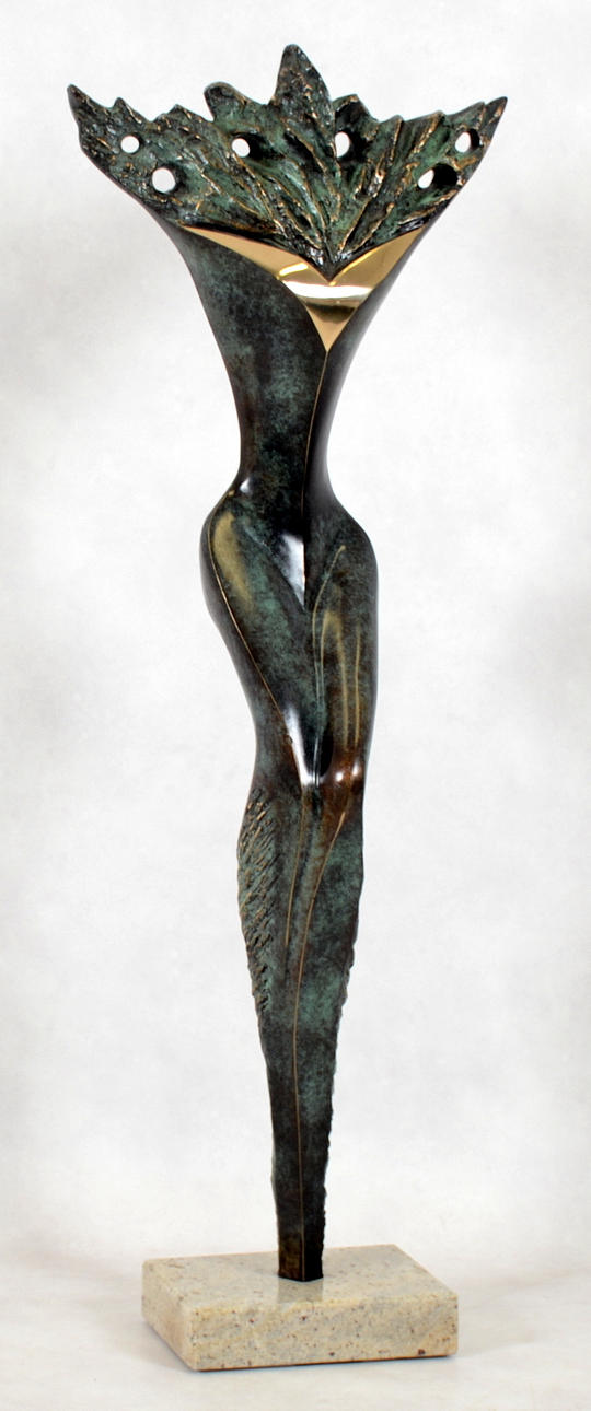 STANISLAW WYSOTSKI. Skulptur, brons, signerad, numrerad, 5/8, daterad 2009.