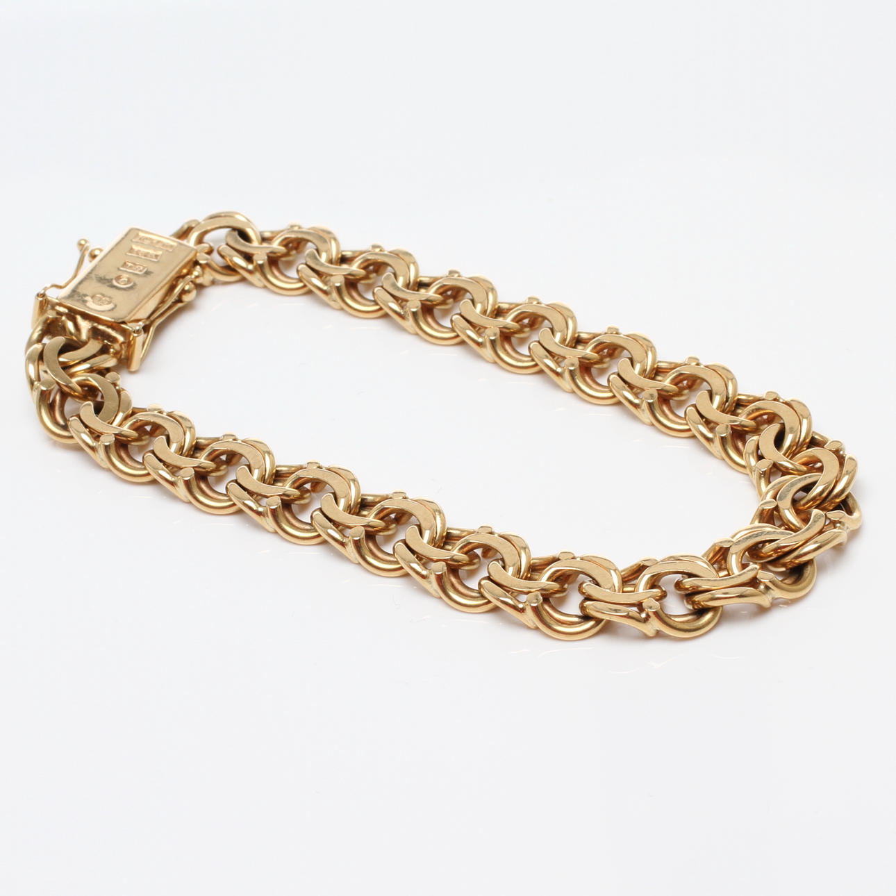 ARMBAND, 18k guld, H Michelsson Eftr Ab, Stockholm, 1969.