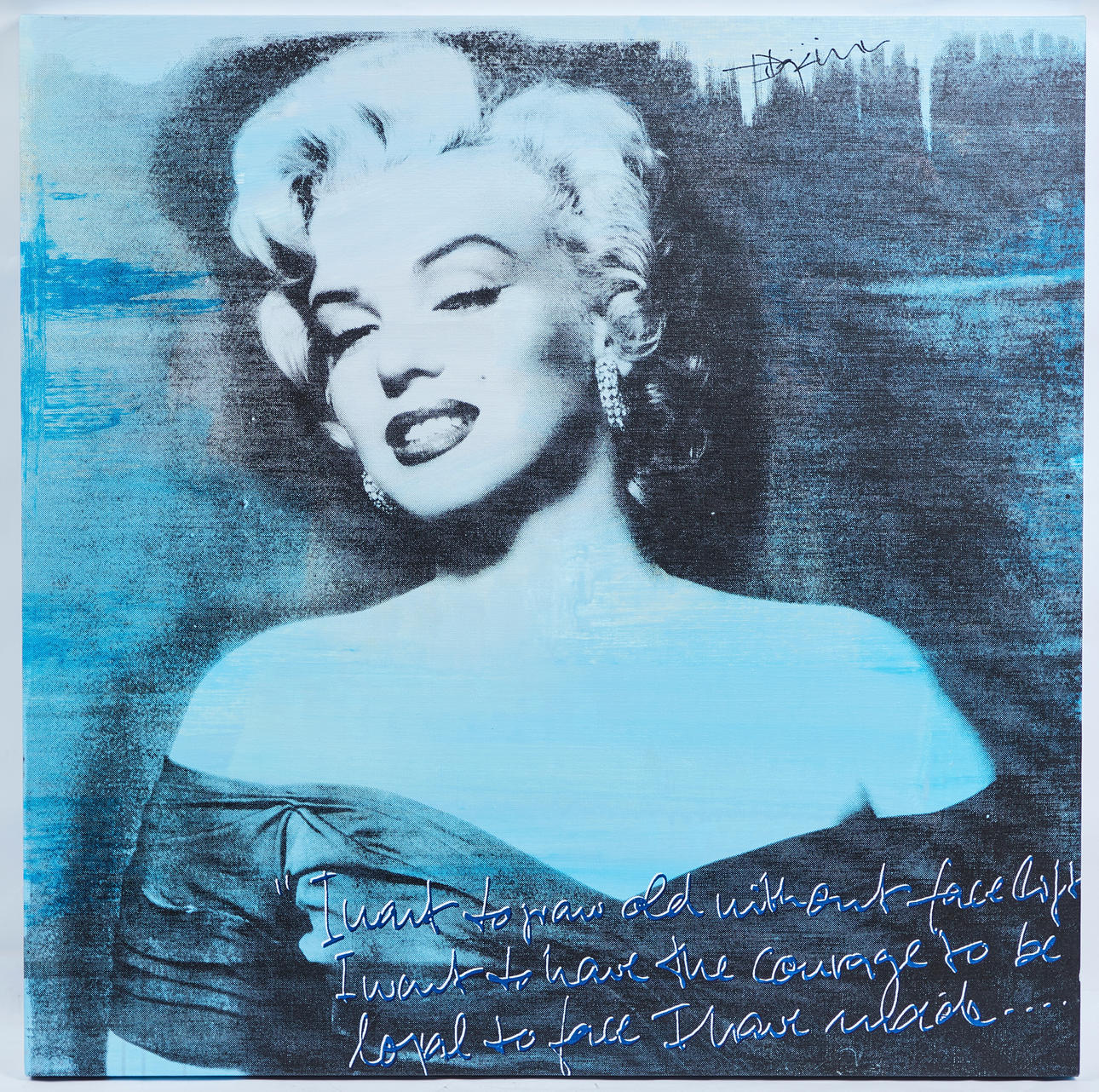 JÖRG DÖRING. Gemälde, Marilyn Monroe.
