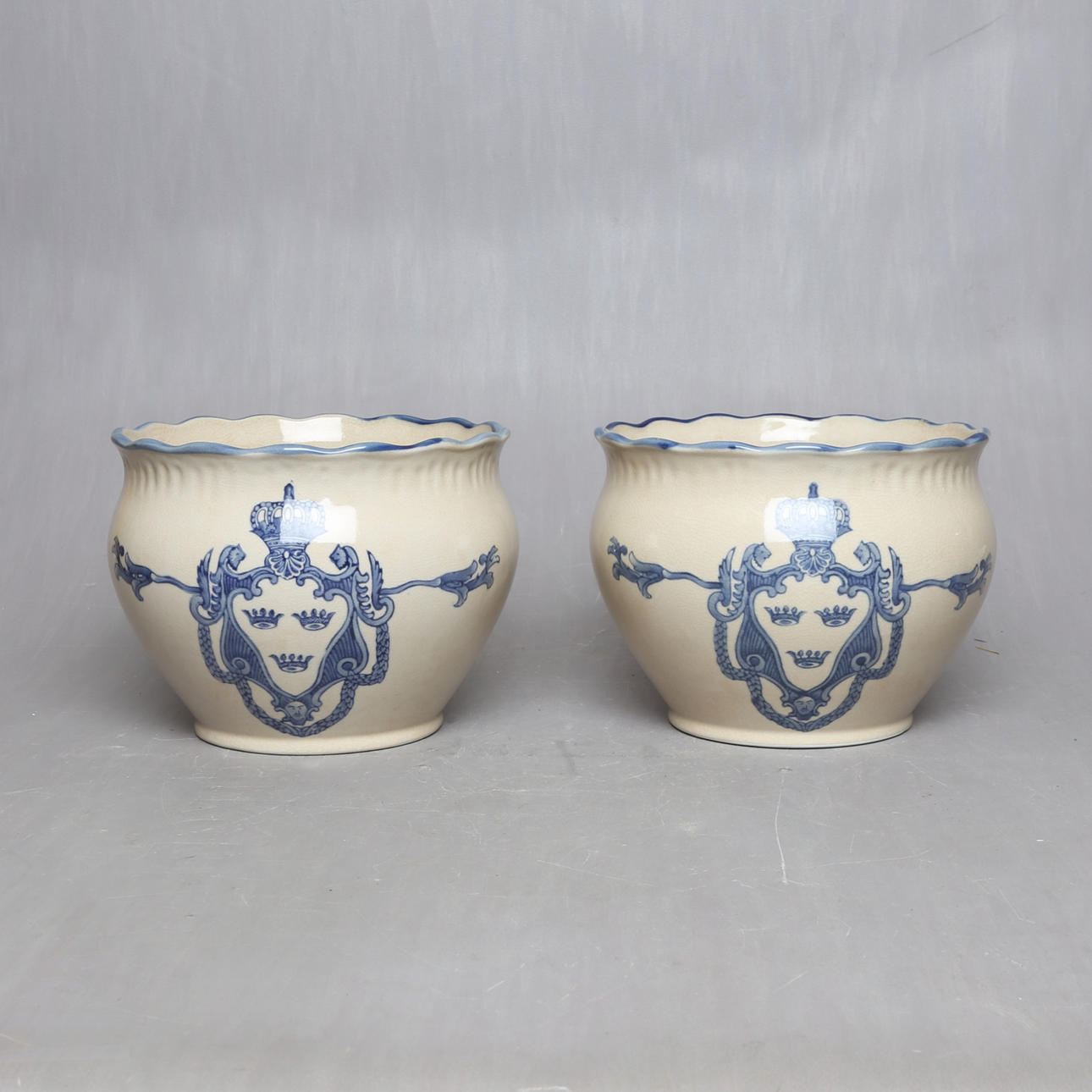 AUSSENVERKLEIDUNG, 2 Stück, Keramik, Stockholm, 1900.