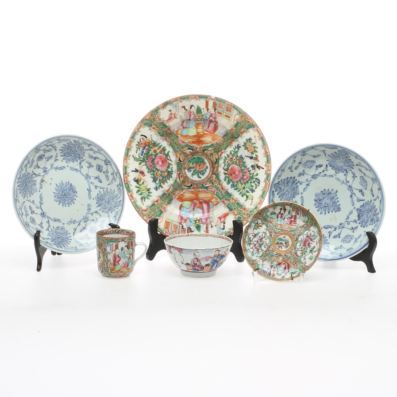 PARTI PORSLIN, 6 delar, Kina.