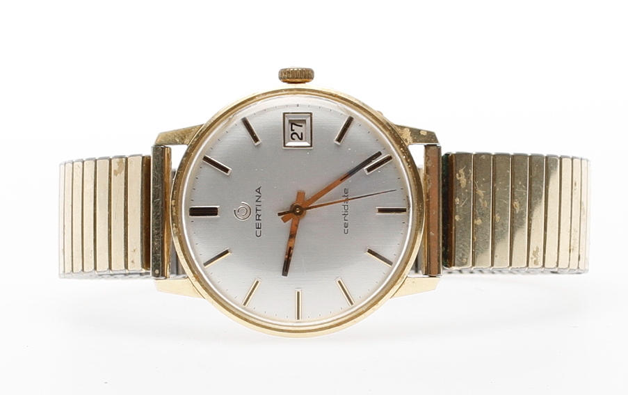 MEN'S WRISTWATCH, Certina, 14 k.